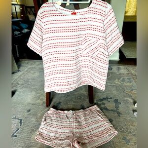 Women’s gauze short set